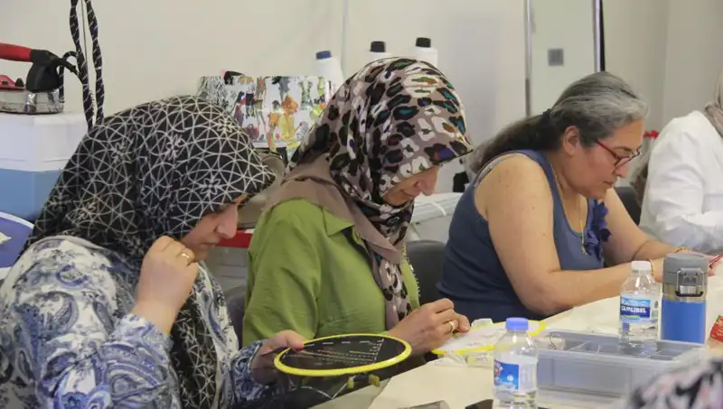 Tel Kırma Sanatıyla Kadınlar Aile Ekonomilerini Güçlendiriyor