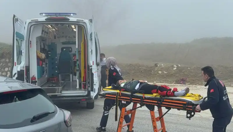 Düzce'de Sis Faciası: İki Araç Çarpıştı, 6 Yaralı