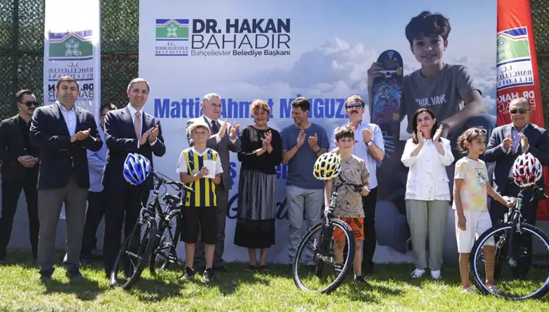 Bahçelievler'de Heyecan Verici Mattia Ahmet Minguzzi Skate Parkı Açılışı Gerçekleşti