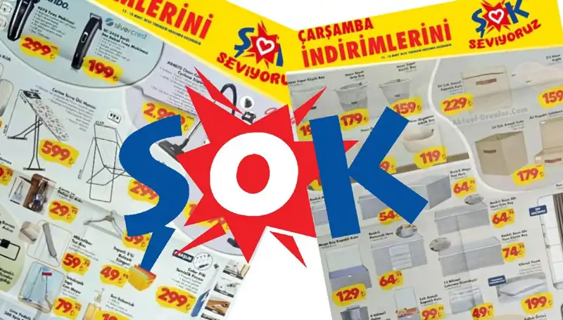 ŞOK 12 Mart Aktüel Kataloğu ile Ev Eşyaları Alışverişinde Fırsatlar!