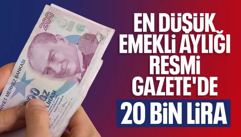Emeklilerin Yüzünü Güldüren Müjde: En Düşük Maaş 20 Bin Lira Oluyor!