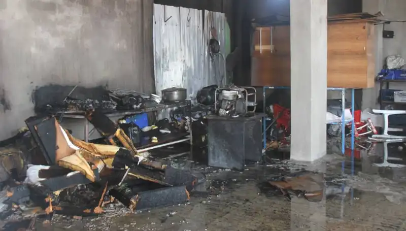 Antalya’da Evin Deposunda Çıkan Yangın, Korku Dolu Anlar Yaşattı