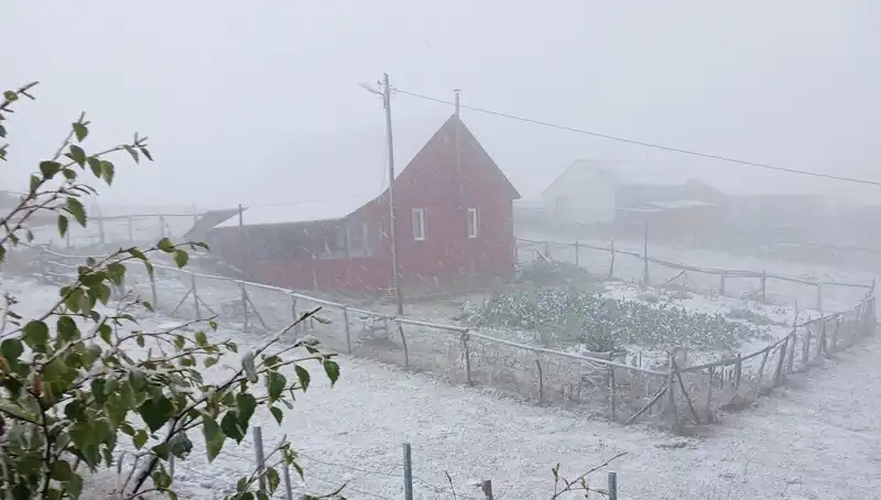 Şiddetli Yağışların Ardından Kar! Hava Durumu Kışa Merhaba Dedi