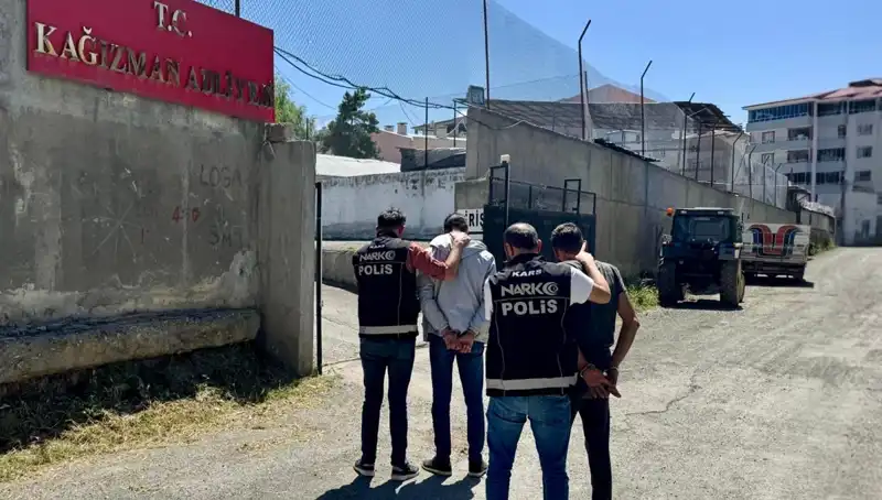 Kars'ta Uyuşturucu Operasyonunda İki Şahıs Tutuklandı!