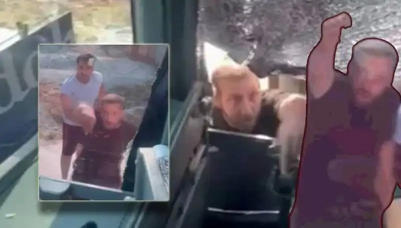 Turist Otobüsüne Taşlı Saldırı: Korku Dolu Anlar Yaşandı!