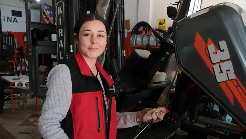 Sanayideki Tek Kadın: Melike Hanım’ın Forklift Serüveni