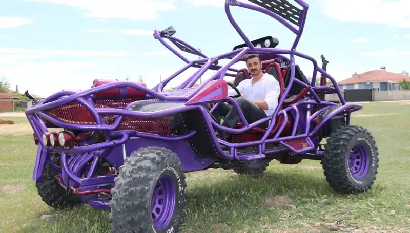 Kendi Arazi Araçlarını Yapmayı Başaran Yetenekli Mühendis: Mad Max İlhamı